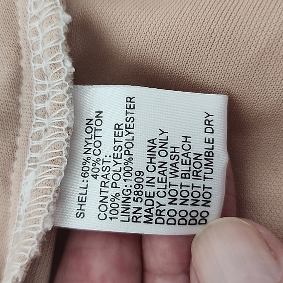 Gianni Bini Lace Pleated Cream Boho Skirt Size M - Picture 11 of 11